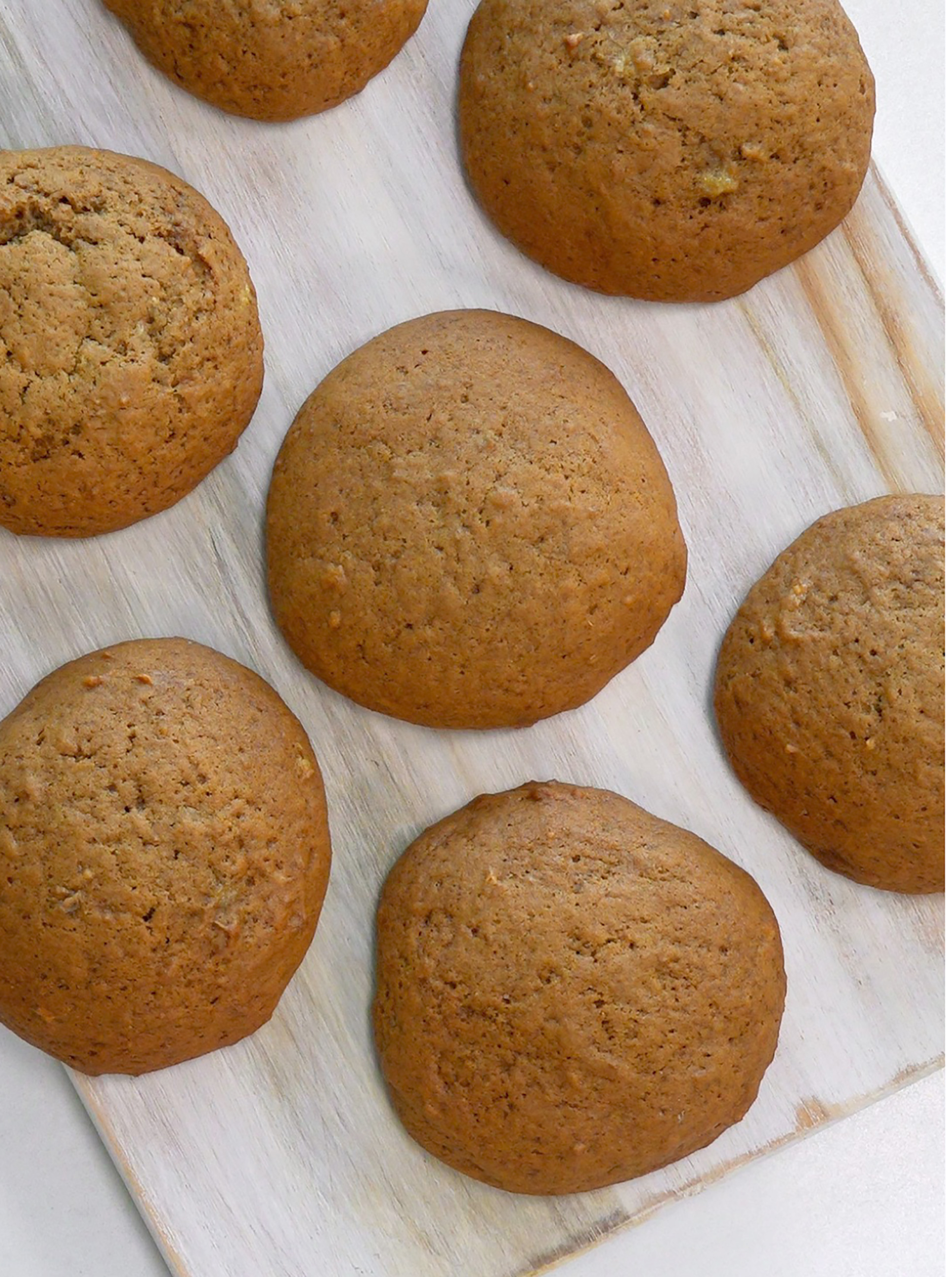 Biscuits à la mélasse et aux bananes