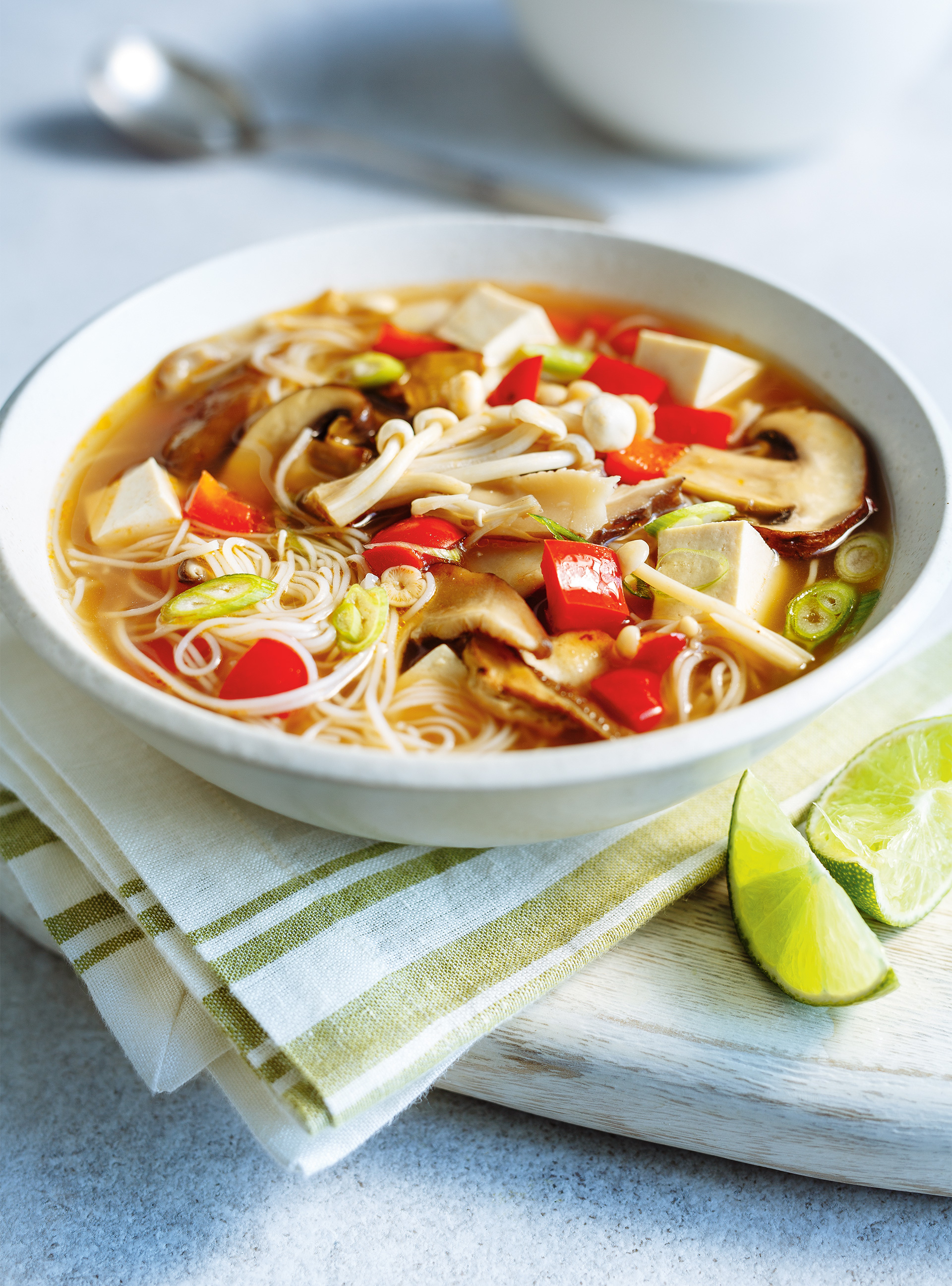 Soupe-repas miso aux champignons