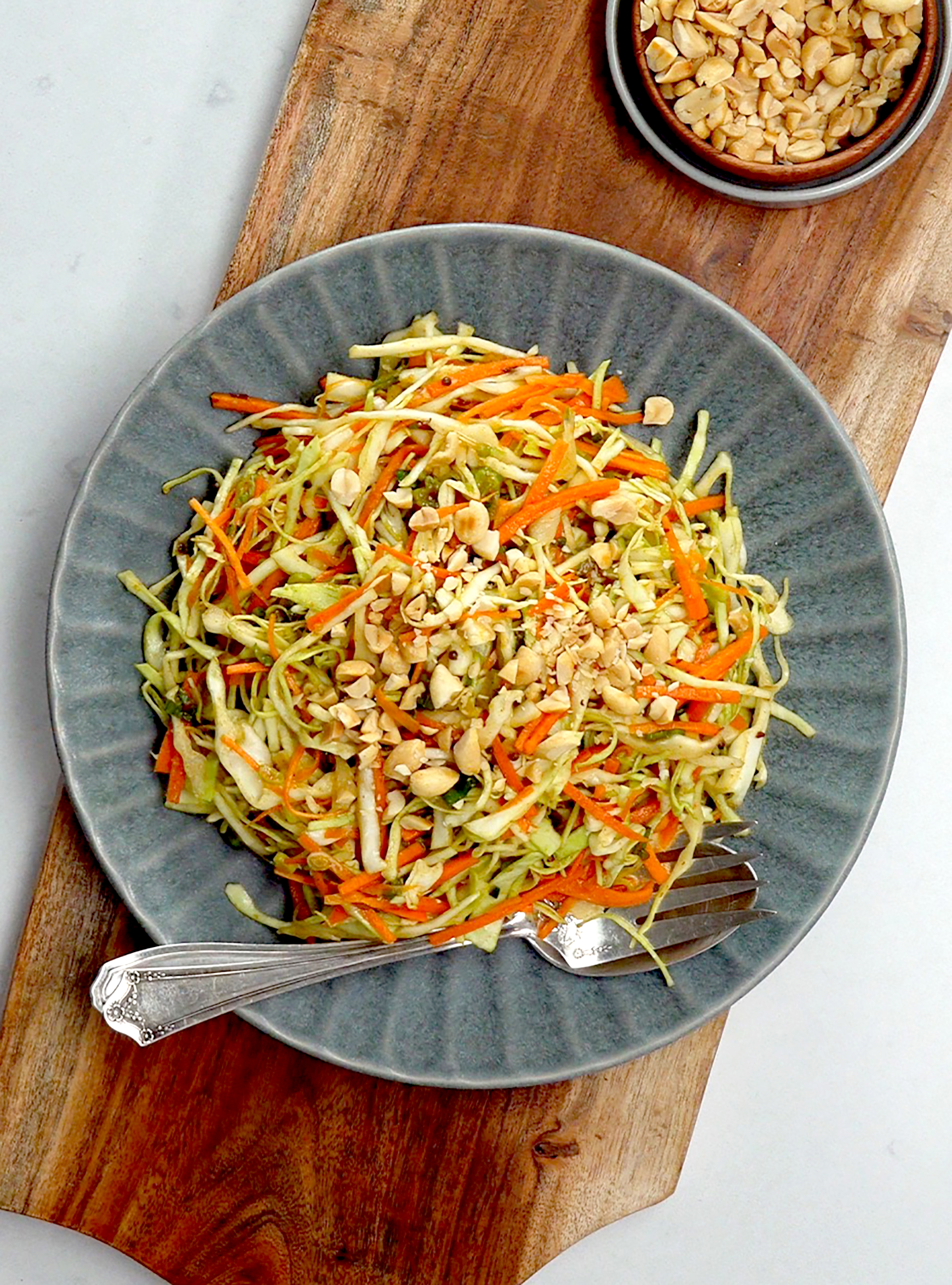 Salade de chou à l'indienne