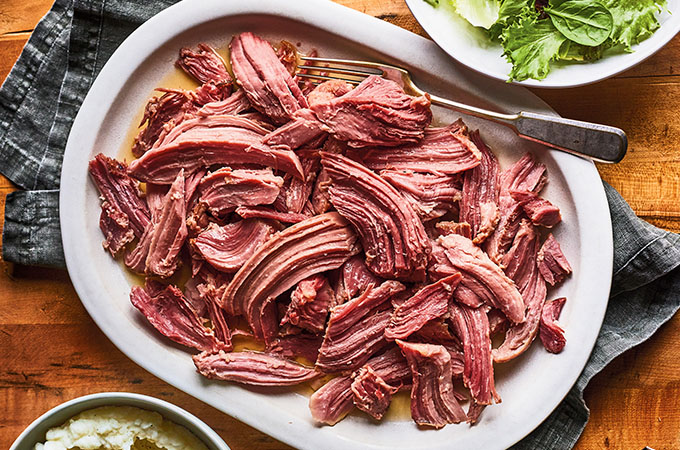 Jambon mijoté à l'érable (le meilleur)